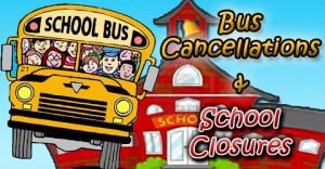 Bus cancellations closures