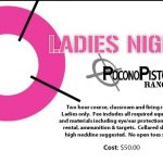 Ladies Night at Pocono Pistol Range