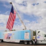 James Hagner's 9/11 Rolling Memorial Tractor Trailer Pull Benefiting First Responders from 9-11!! at ESU