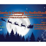 Santa is coming to Brodheadsville RadioShack Dec 10th from 12:00 pm to 5:00 pm.