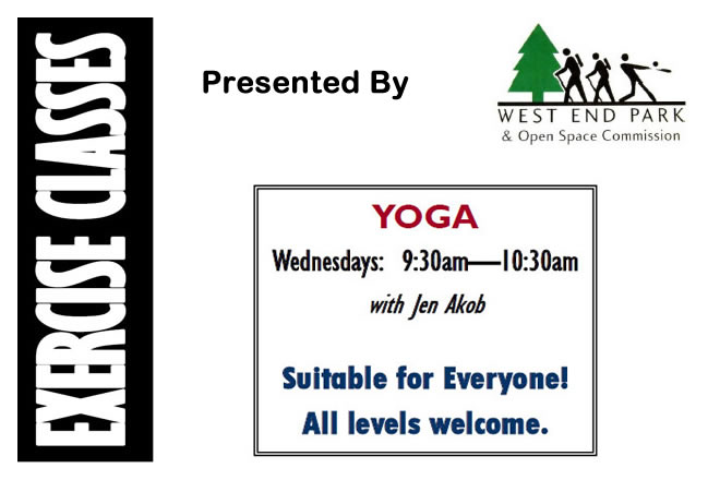 WEPOSC offers Fitness Classes designed for YOU! Yoga Wednesday Mornings