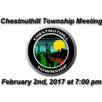 Chestnuthill Township Meeting February 7th, 2017 at 7 pm in Brodheadsville