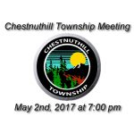 Chestnuthill Township Meeting May 2nd, 2017 at 7 pm in Brodheadsville