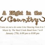 A Night in the Country in Kunkletown Jan 27th 6:00 pm to 8:00 pm