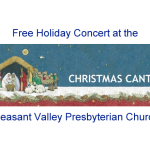 Free Holiday Concert Friday Jan 6th, 2017 Brodheadsville