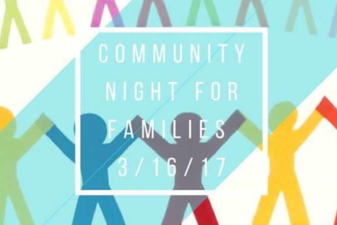 3rd annual Community Night on March 16, 2017 at the Northampton County Community College Monroe Campus