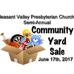 Community Yard Sale June 17th, 2017 9:00 am to 4:00 pm Brodheadsville