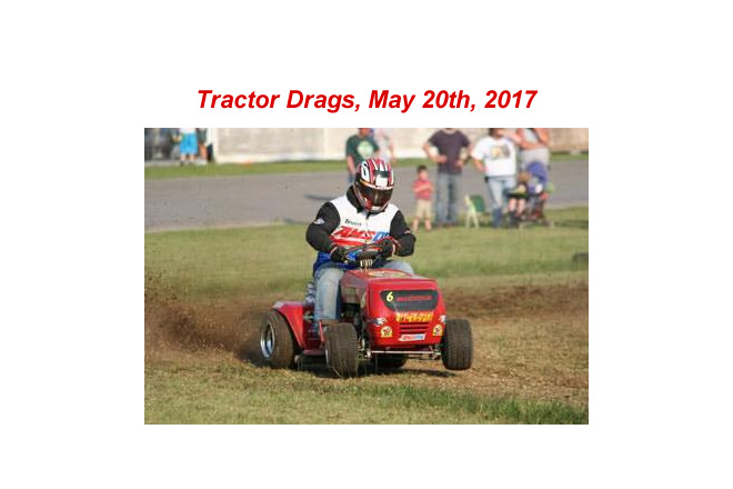 Tractor Drags May 20th at Reeders Redneck Raceway 6:30 pm