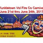 It's Carnival Time! Hosted by the Kunkletown Volunteer Fire Co. June 21st thru June 24th, 2017