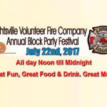 3rd Annual Block Party Festival at the Albrightsville Volunteer Fire Company July 22nd, 2017 12:00 pm to 12:00 am