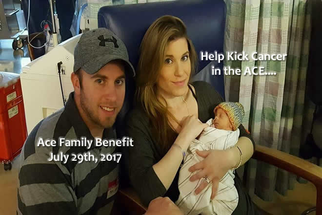 Ace Family Benefit July 29th, 2017 4:00 pm at Stone Lake Inn Saylorsburg