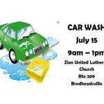 Benefit Car Wash July 15th, 2017 9:00 am to 1:00 pm