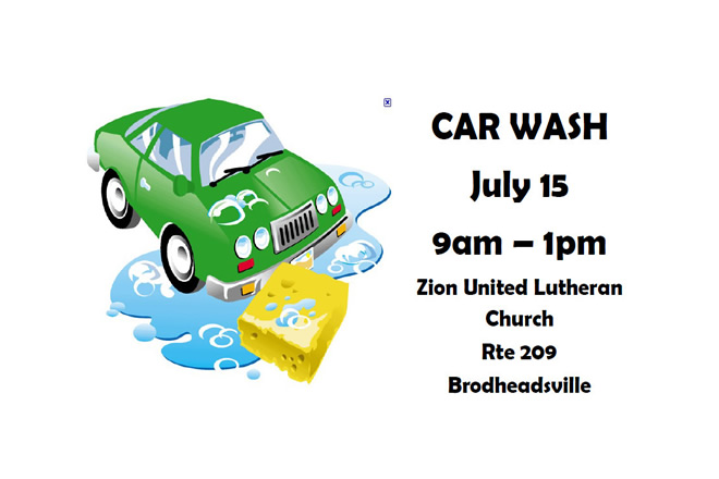 Benefit Car Wash July 15th, 2017 9:00 am to 1:00 pm